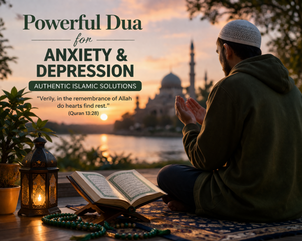 Powerful Dua for Anxiety and Depression